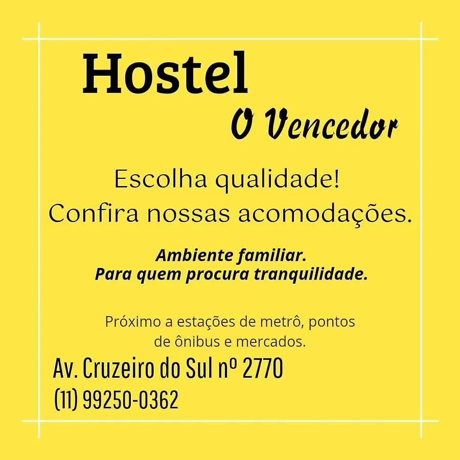 Hostel O Vencedor contacts